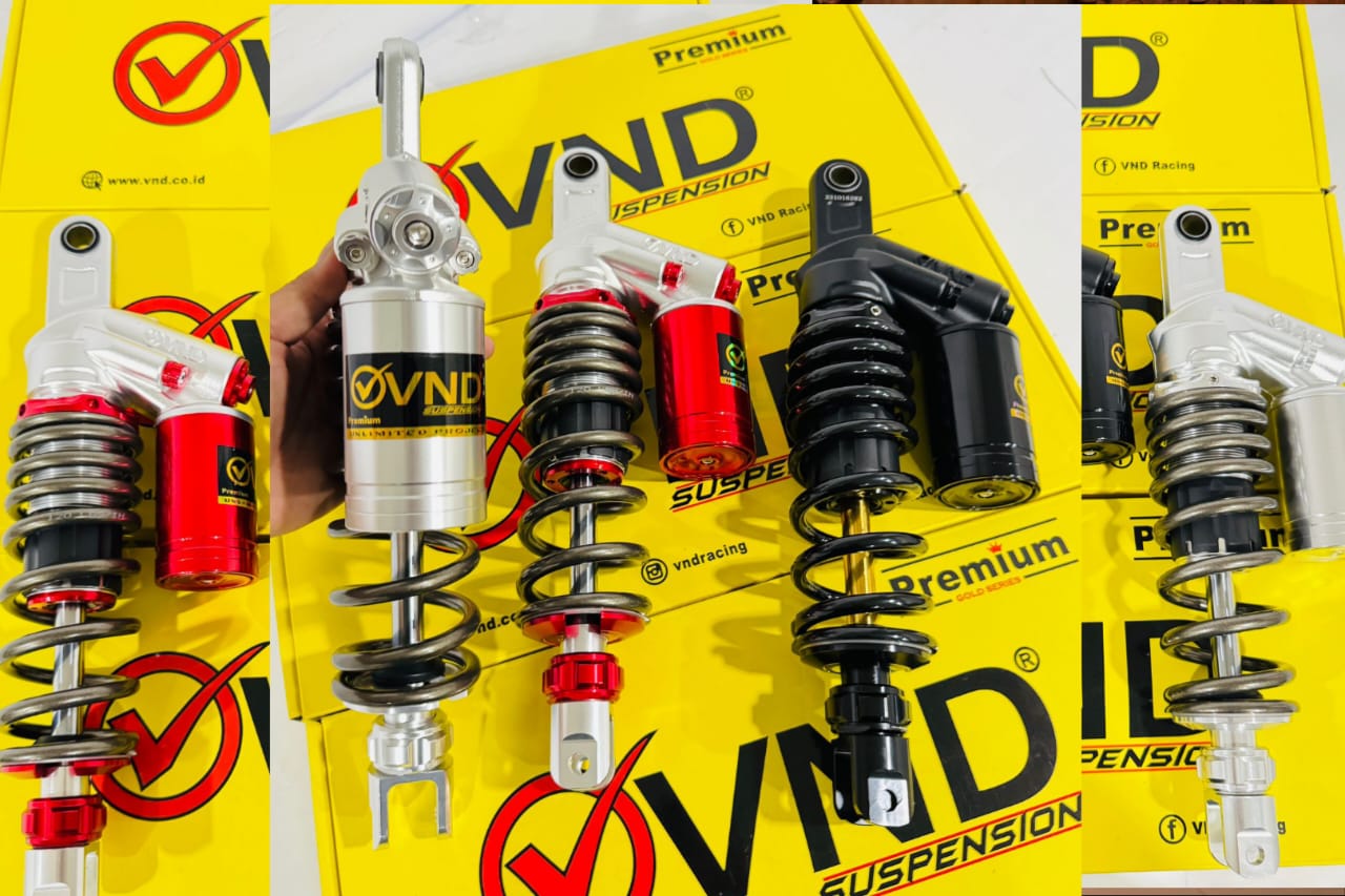 honda vario, sok belakang, VND Racing, Yamaha Mio 125, VND AK 111, sokbreker vnd, VND Racing Rilis Sokbreaker AK 111, Solusi Anti Coak Body untuk Mio dan Vario 125