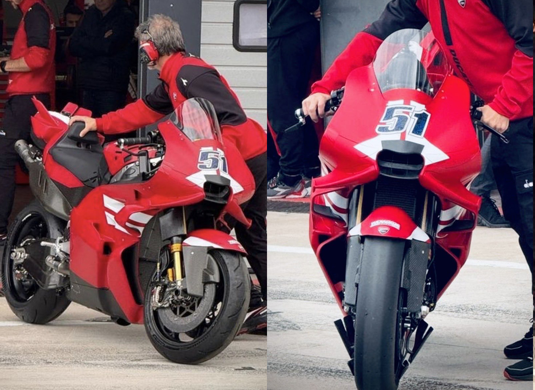 MotoGP, Marc Marquez, Ducati, ducati desmosedici gp, Desmosedici GP27, Ducati Akhirnya Tes Desmosedici GP27, Motor Racikan Marc Marquez