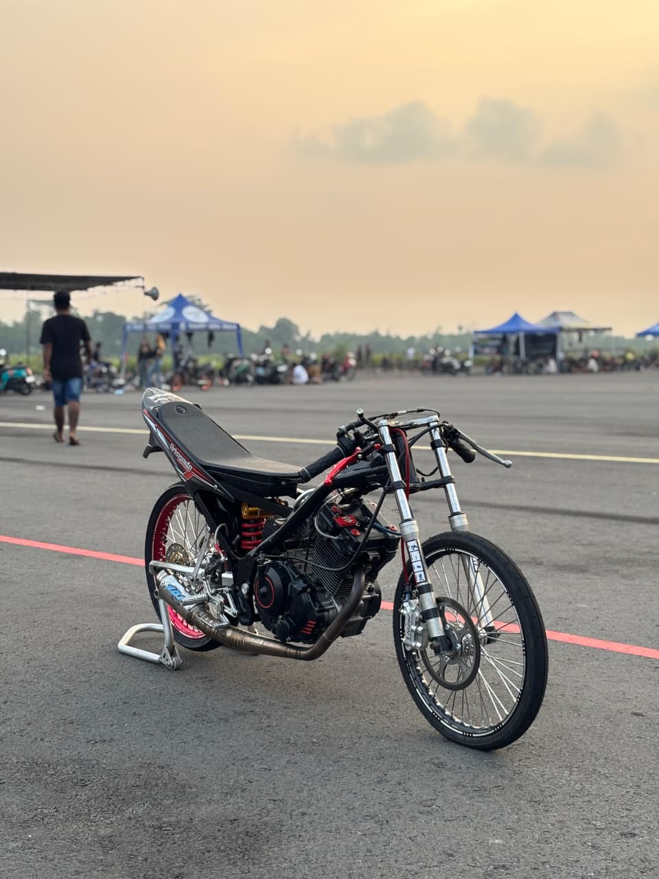 drag bike, motor drag, drag, Motor Drag Bike, rangka motor drag, Demi Langsing, Ini Alasan Motor Drag Diet Ketat Dari Rangka Sampai Ban