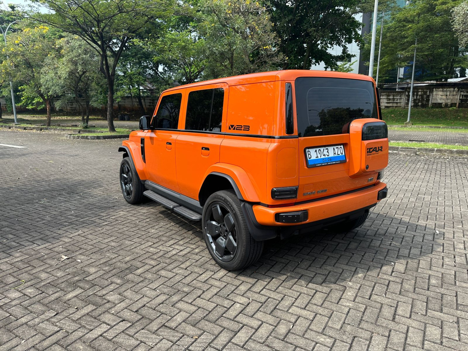 mobil listrik, off-road, iCar V23, parade chindo, Off-Road Tanpa BBM, iCar V23 Mobil Listrik yang Tidak Takut Kotor