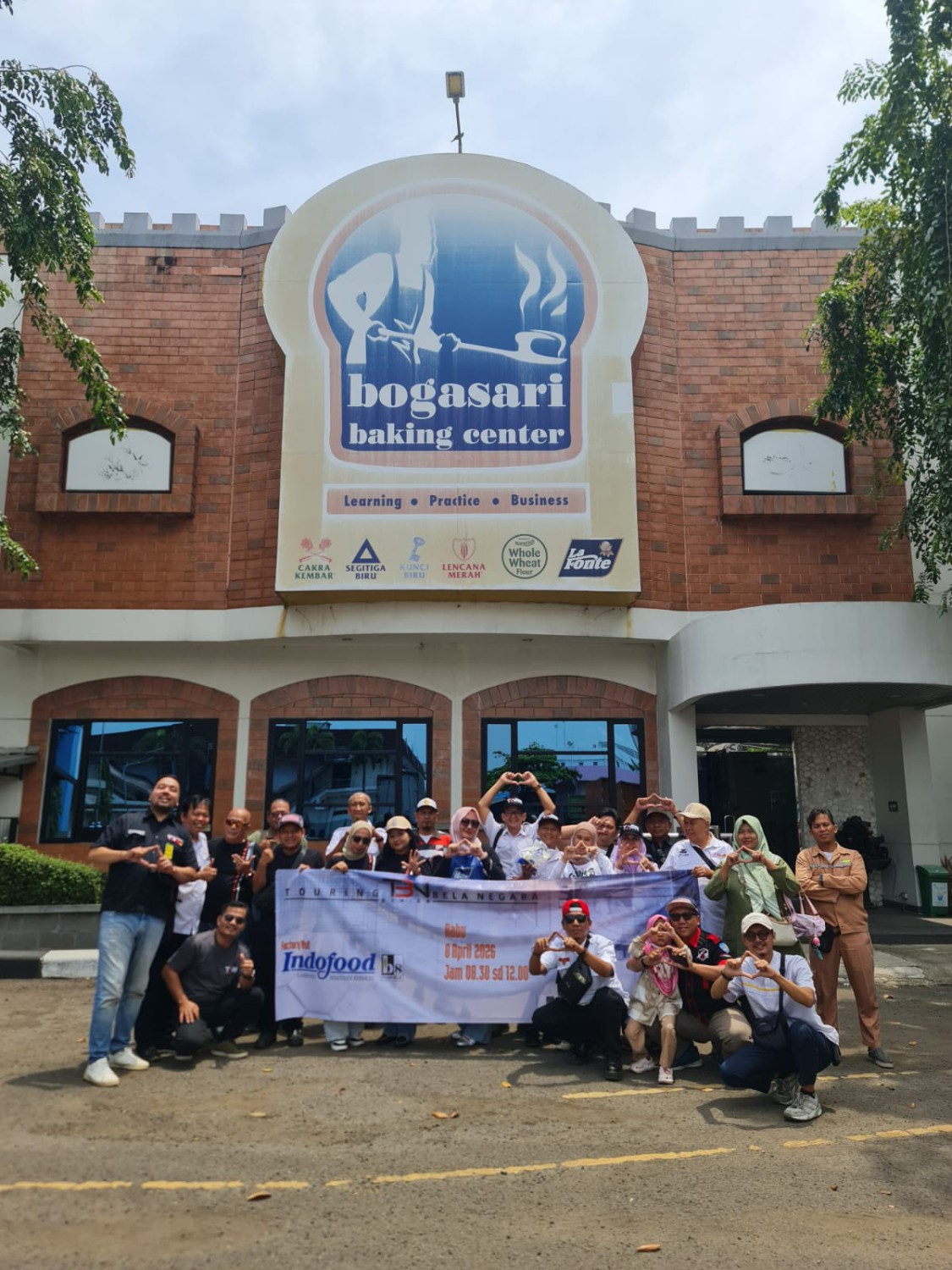 komunitas otomotif, Touring Bela Negara Series, Touring Bela Negara, TBN Series, Pabrik Bogasari, Touring Bela Negara Jalan-jalan Lagi, Mampir ke Pabrik Bogasari Jakarta Utara