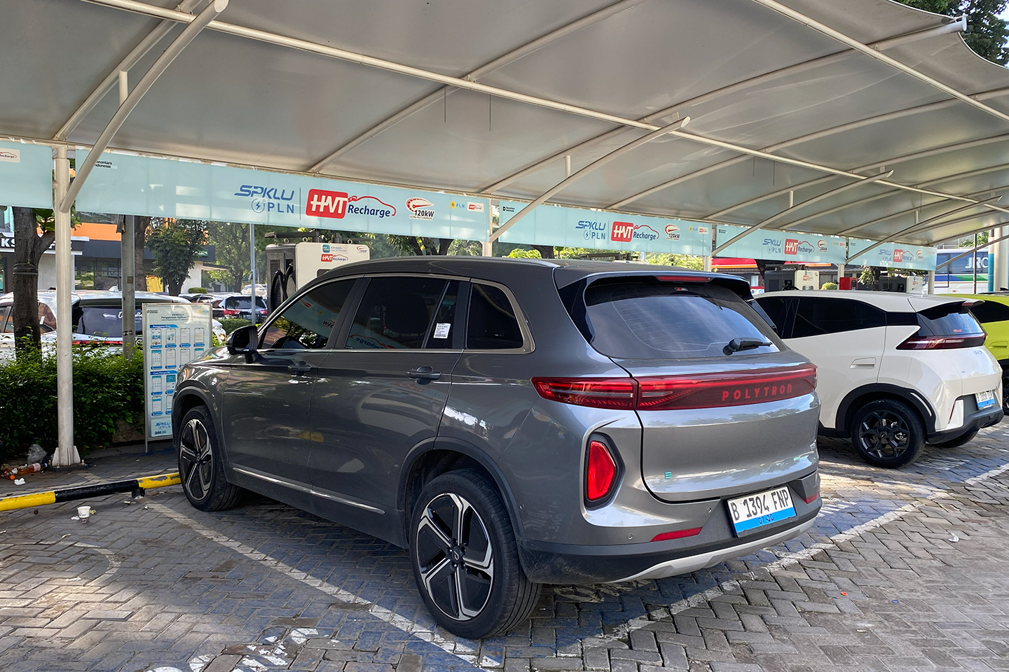 mobil baru, Polytron, mobil listrik, pengecasan, Polytron G3+, Pengalaman Ngecas Polytron G3+, Pakai Mesin 120 kW Bisa Secepat Ini