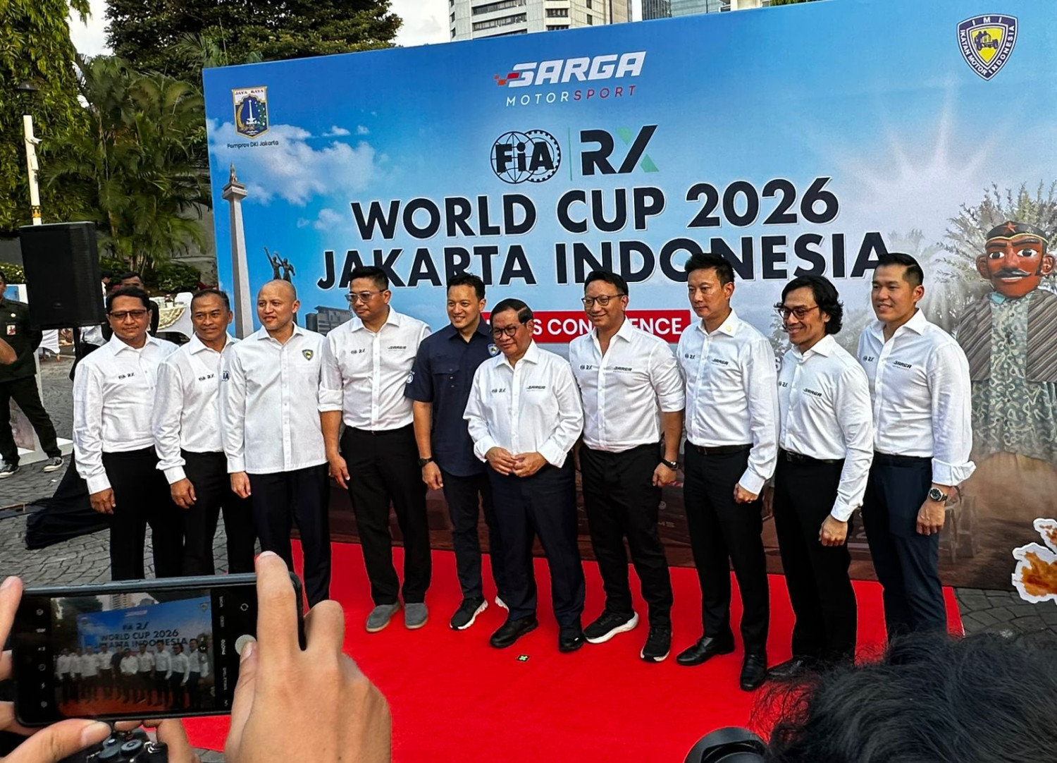 ancol, pramono anung, e-prix, sarga.co, FIA Rallycross World Cup 2026, Jakarta Cetak Sejarah, FIA Rallycross World Cup 2026 Siap Geber Sirkuit Ancol