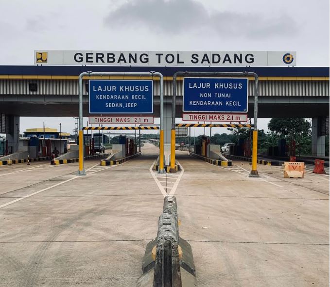 jalan tol, gerbang tol, Tol Jakarta-Cikampek II Selatan, Gerbang Tol Sadang, tol Japek II Selatan, Demi Tol Japek II Selatan, Gerbang Tol Sadang Resmi Geser ke Lokasi Baru