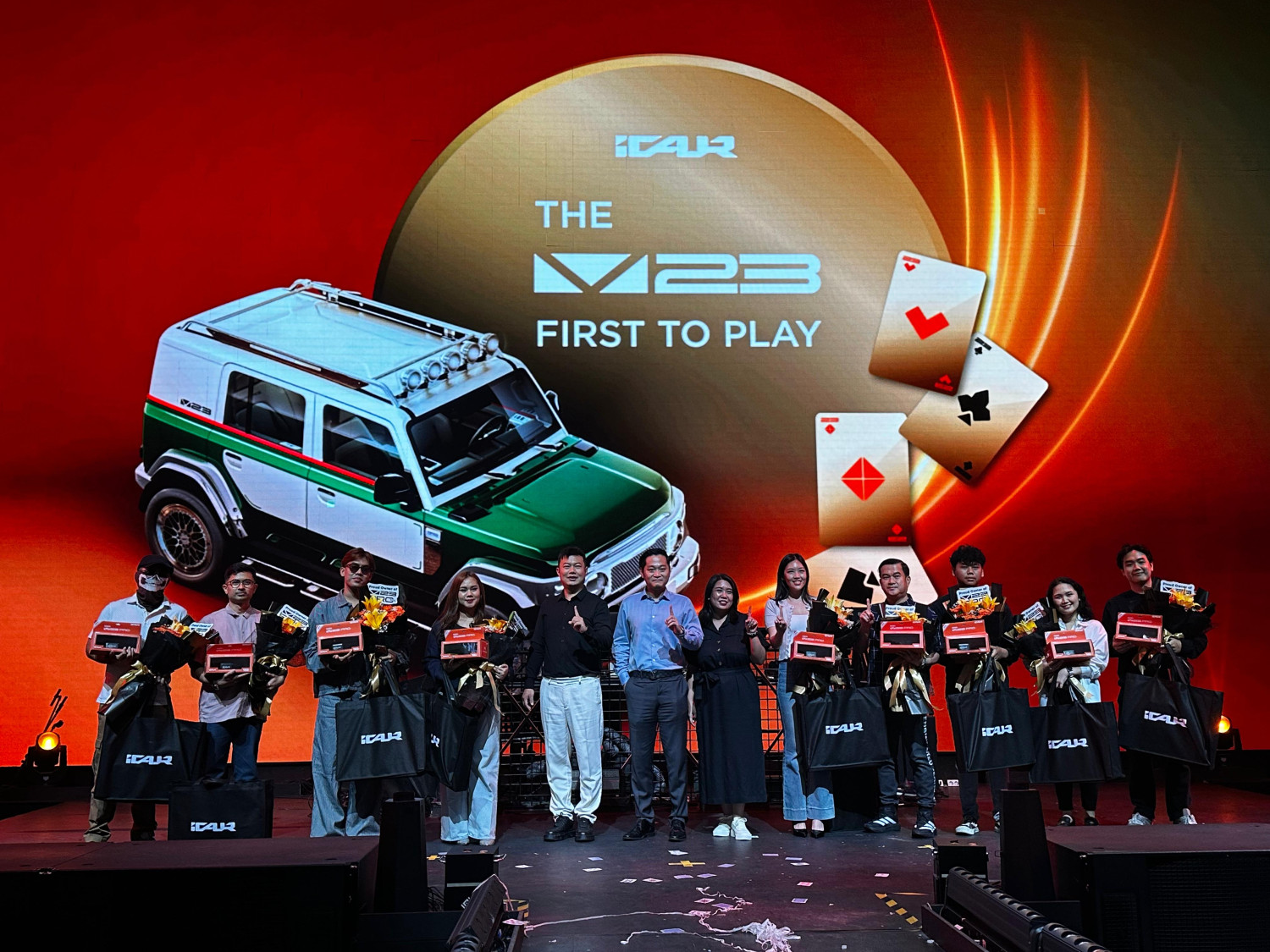 mobil listrik, SUV Listrik, iCar V23, iCar V23 Pro Plus Collector Series, iCAR Resmi Serahkan Unit V23 Pro Plus Collector Series, Pengiriman Perdana di Indonesia Dimulai