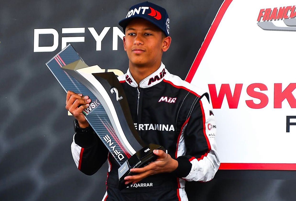 pertamina, Qarrar Firhand, balap gokart, WSK Euro Series 2026, Qarrar Firhand Selangkah Lagi Rengkuh Juara Umum WSK Euro Series 2026