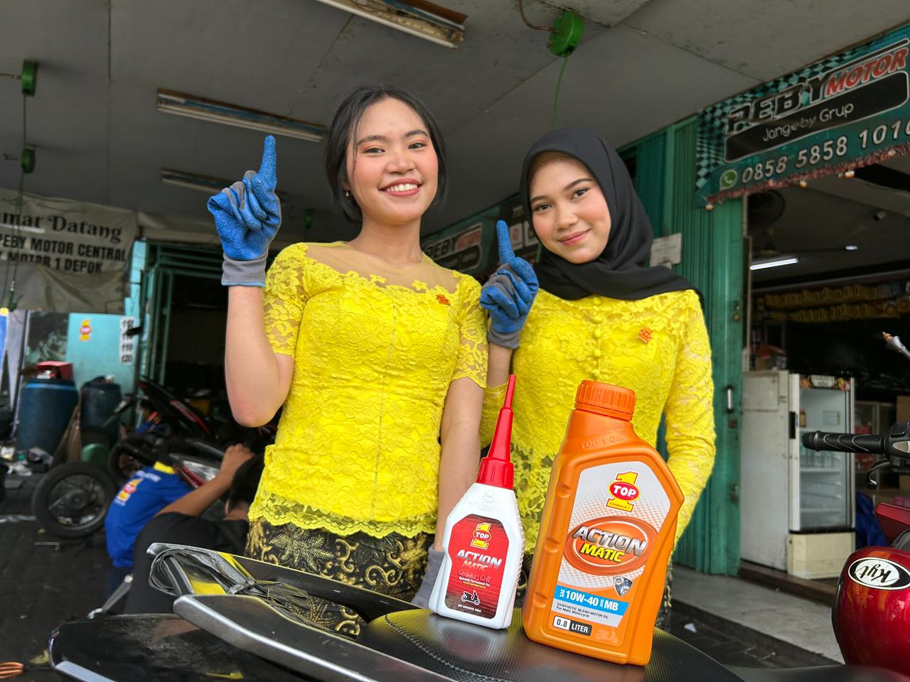 ojek online, hari kartini, top 1, ojol perempuan, Herwheels, Peringati Hari Kartini, TOP 1 Bikin Program Servis dan Ganti Oli Gratis Untuk Ojol Perempuan