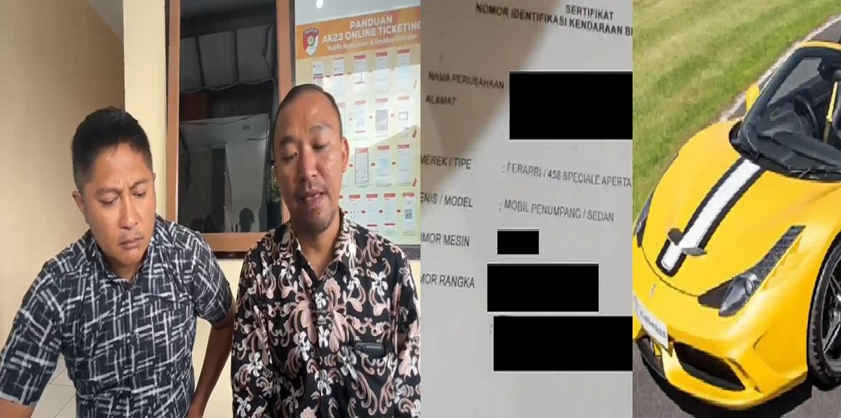 guru honorer, pencatutan nama, Ferrari 458 Speciale, pemalsuan identitas, Rizal Nurdimansyah, Identitas Dicatut Miliki Ferrari 458 Speciale, Guru Honorer Serahkan Uang Tutup Mulut Rp 26 Juta ke Polisi
