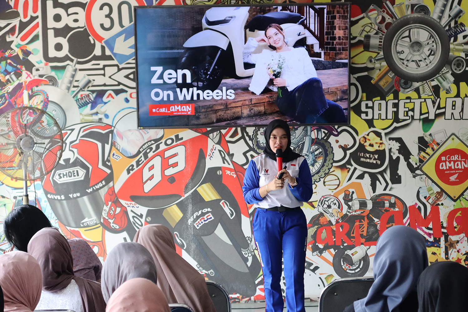 perempuan, hari kartini, safety riding, pengendara wanita, Herwheels, Wahana Ajak Perempuan Melek Safety Riding Lewat Event Zen On Wheels