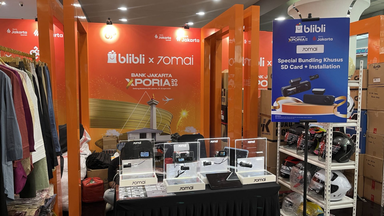 kamera dasbor, 70mai Indonesia, brand kamera dasbor, Tak Cukup Pameran Otomotif, 70mai Juga Hadir di HUT Bank Jakarta 2026