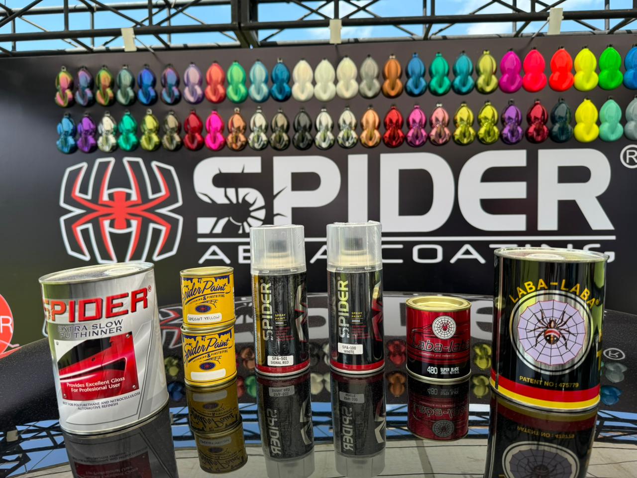 Cat Chrome, PT Anugerah Berkat Cahaya Abadi (ABCA), ABCA, cat spider, IMX 2026, IMX 2026 Series, Guncang Candi Prambanan, Spider Pamer Teknologi Cat Chrome di IMX 2026 Series