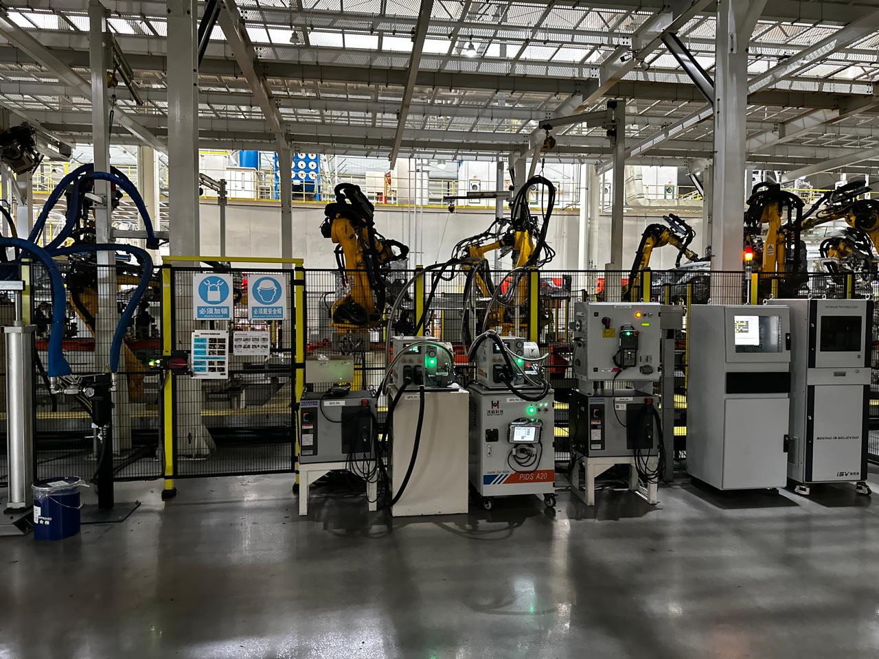 pabrik, cina, lepas, Wuhu, Melihat Chery Super Factory di Wuhu, Pekerjanya Kebanyakan Robot