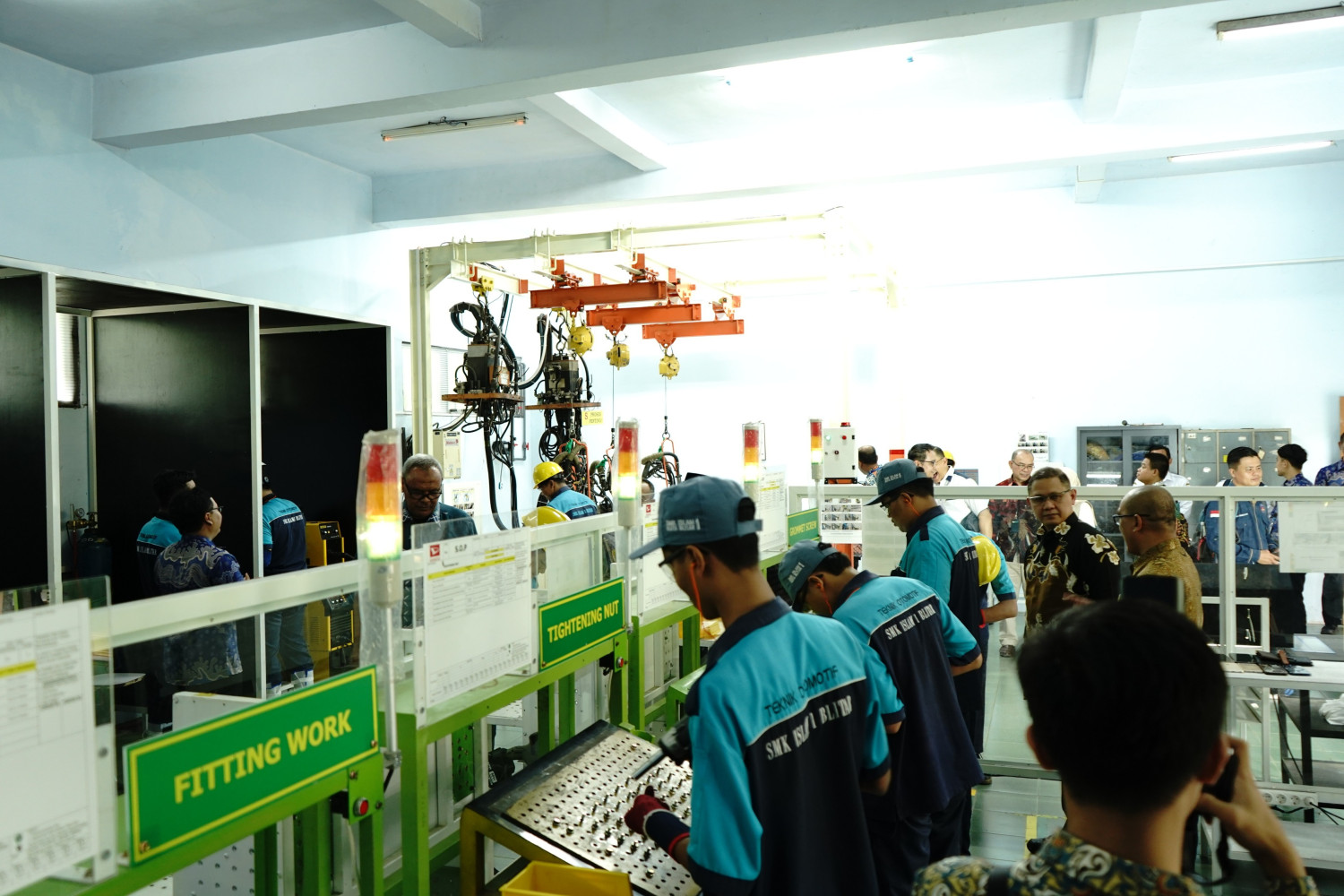 daihatsu, pt astra daihatsu motor (adm), DOJO Daihatsu, Daihatsu Tancap Gas di Dunia Pendidikan, Resmikan DOJO Untuk Siswa SMK di Blitar