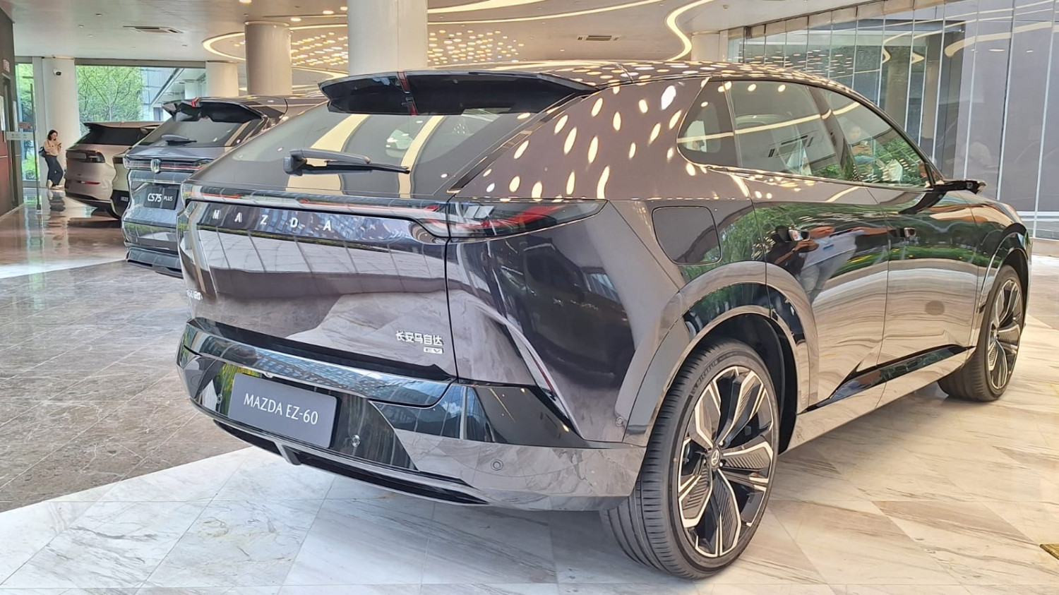 mazda, changan, mazda ez-60, CX-6e, Hasil Kolaborasi dengan Changan, Begini Penampakan Mazda CX-6 Electric