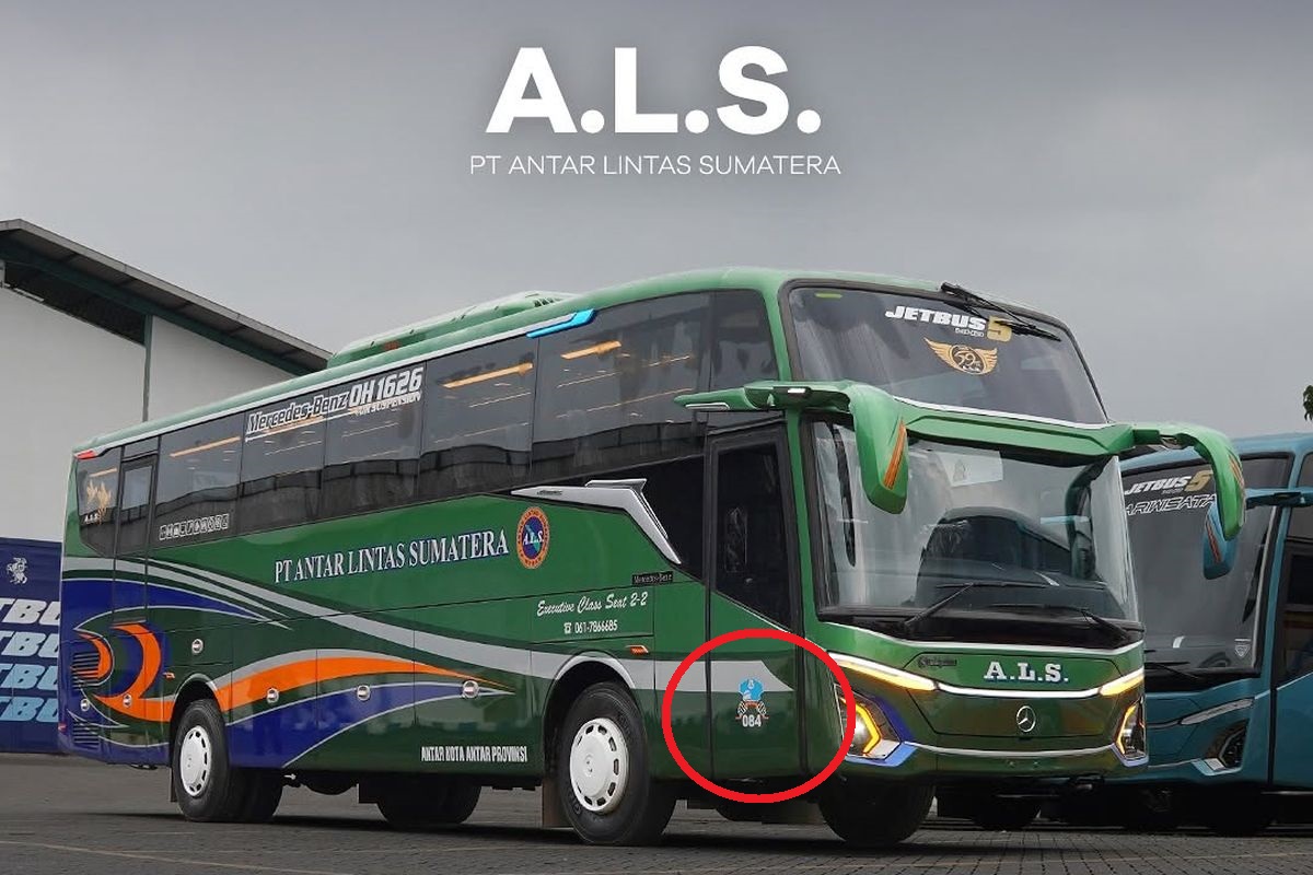 Bus ALS, Nomor Lambung Bus ALS, Nomor Pintu Bus ALS, Kode Rahasia Bus ALS, Identitas Kepemilikan Bus ALS, Bukan Angka Biasa, Nomor Lambung di Pintu Bus ALS Ternyata Kode Rahasia Keluarga