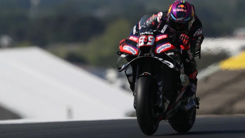 MotoGP, jorge martin, motogp prancis, pecco bagnaia, hasil motogp, Hasil MotoGP Prancis 2026, Jorge Martin Sangar, Pembalap Lenovo Ducati Fail Semua