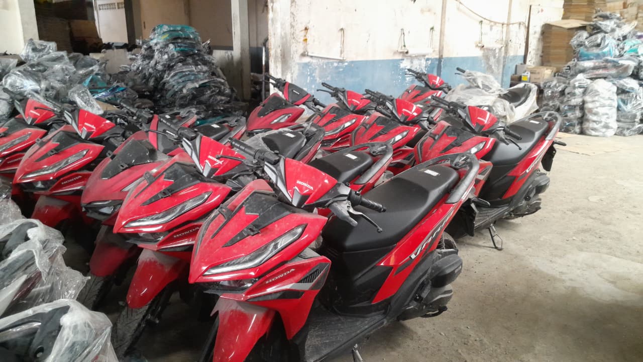 Penyelundupan motor, Motor Ilegal, Gudang Motor Ilegal, Gudang Motor Ilegal Jaksel, Penyelundupan Motor Afrika, Lolos Selundupkan 99 Ribu Unit dengan Laba Rp 26 Miliar, Gudang Motor Ilegal di Jaksel Operasi Sejak 2022