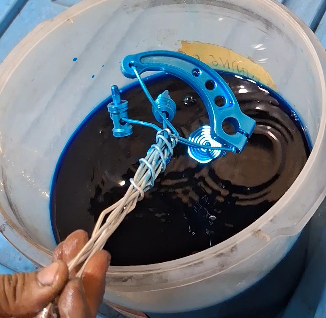 anodize, pelek alumunium, Sagala Herang, Bengkel Anodize, Mulai Rp 20 Ribuan, Segini Biaya Anodize Part Motor Aluminium