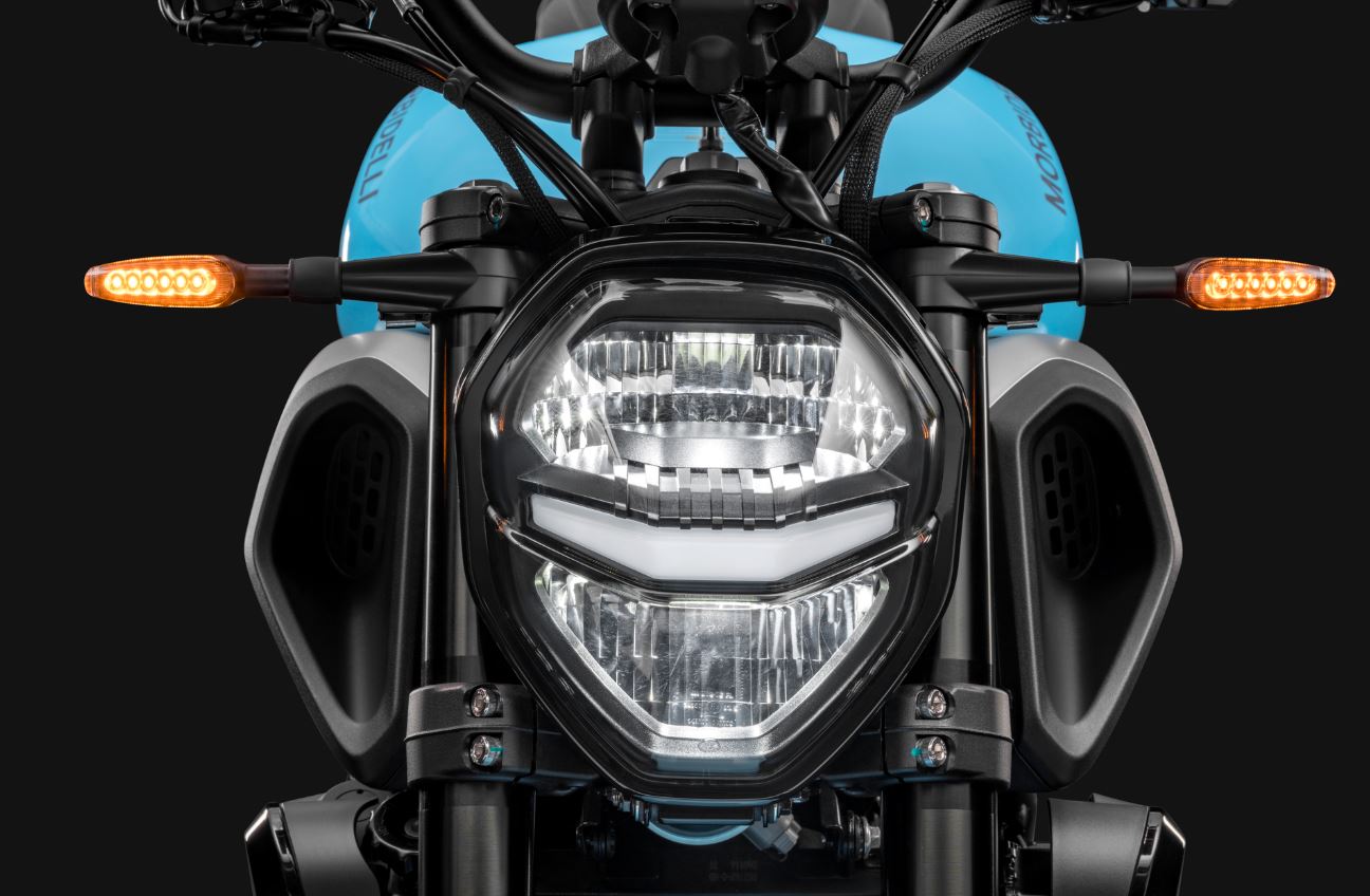ducati monster, morbidelli, v-twin, sportbike, Morbidelli N125V, Tampang Sangar ala Moge Ducati Monster, Sportbike V-Twin Baru Ini Ternyata Ber-CC Kecil