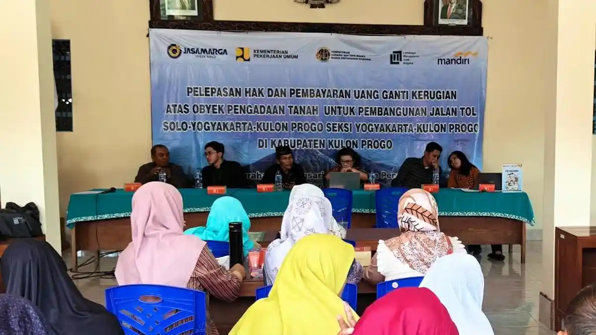 Tol Jogja-Kulon Progo, Tanah Tergusur Tol, tol jogja-YIA, UGR Tol Jogja-YIA, Warga 4 Kelurahan di Kulon Progo Siap Kaya Raya Dadakan, Mei 2026 UGR Ratusan Miliar Tol Jogja-YIA Cair