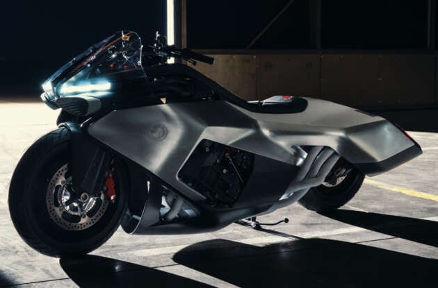 bmw motorrad, BMW K1600B Bagger, BMW Vision K18, Punya Aura Pesawat Tempur, BMW Pamer Motor Konsep Bermesin 1.800 Cc
