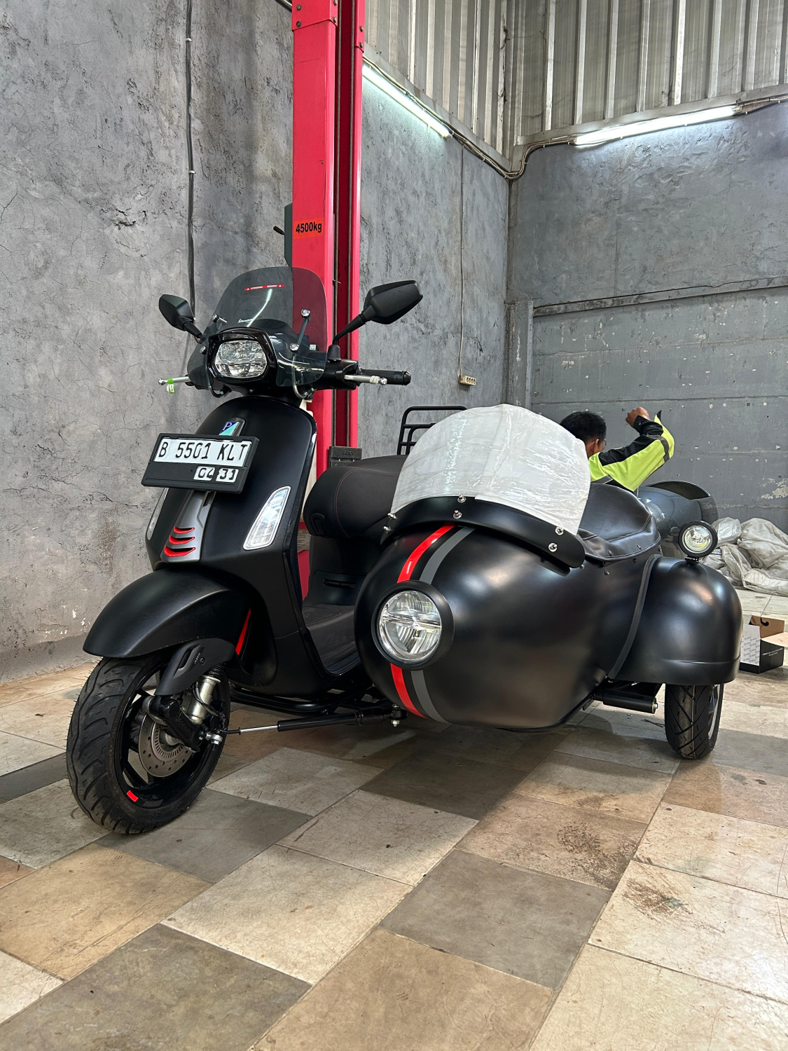 bengkel, sespan, sidecar, Scooter99, Ada di Jakarta! Bengkel Ini Bisa Membuat Sespan Untuk Berbagai Motor