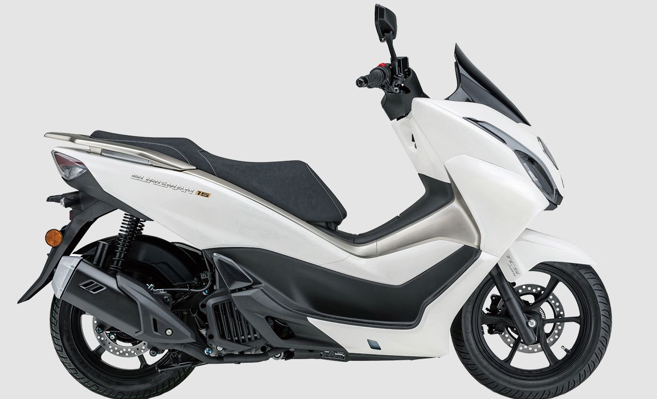 NMAX, suzuki, skutik gambot, Suzuki Burgman 15, Suzuki Munculkan Lawan Baru NMAX dan PCX, Usung Desain Elegan Khas Skutik Eropa