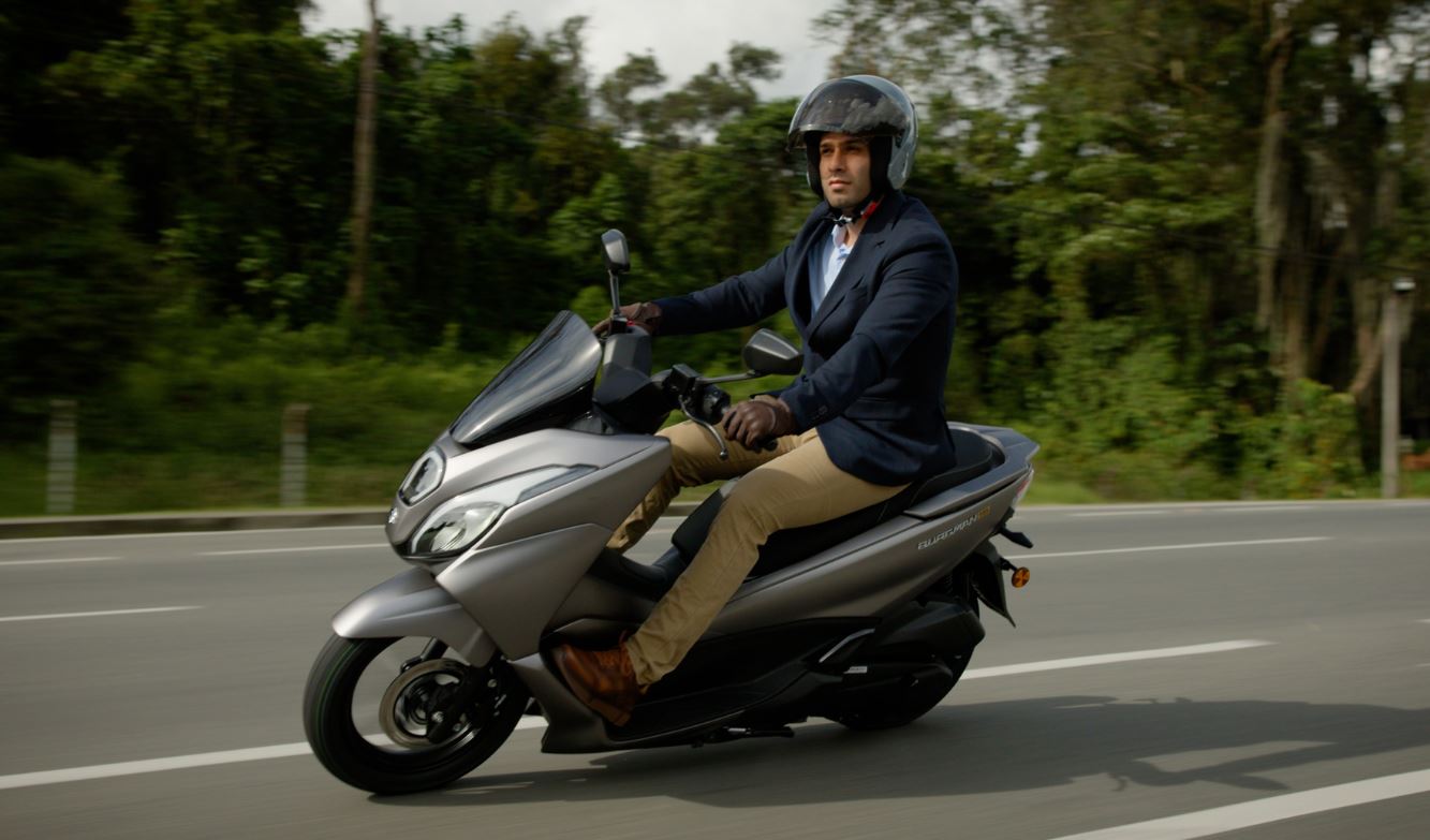 NMAX, suzuki, skutik gambot, Suzuki Burgman 15, Suzuki Munculkan Lawan Baru NMAX dan PCX, Usung Desain Elegan Khas Skutik Eropa
