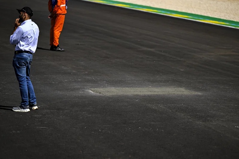 aspal, MotoGP Brasil, motogp 2026, motogp brasil 2026, aspal motogp brasil rusak lagi, Belum Tuntas! Sirkuit MotoGP Brasil Ditutup Lagi Gara-gara Aspal Rusak