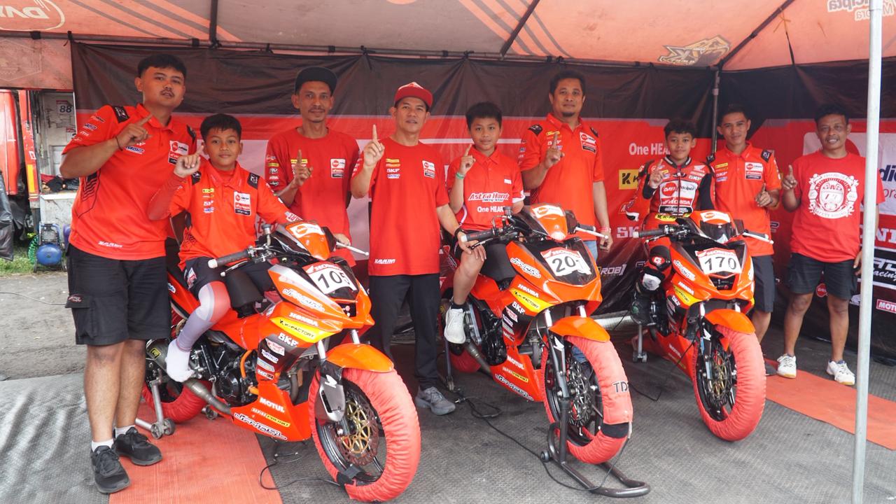 honda dream cup, pt daya adicipta motora (dam), PT DAM, honda dream cup 2026, Perkuat Regenerasi, DAM Bawa 2 Pembalap Mudanya di Musim Balap Nasional 2026