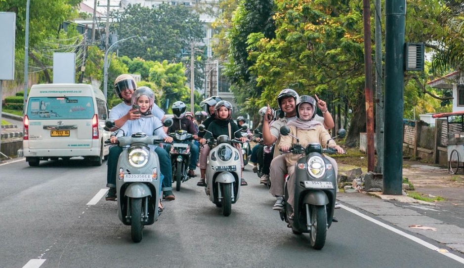 honda scoopy, astra motor jateng, honda jateng, city touring, komunitas honda scoopy, Seru! Honda Jateng Ajak Pasmud City Touring Pakai Scoopy, Ternyata Mau Buktikan Hal Ini