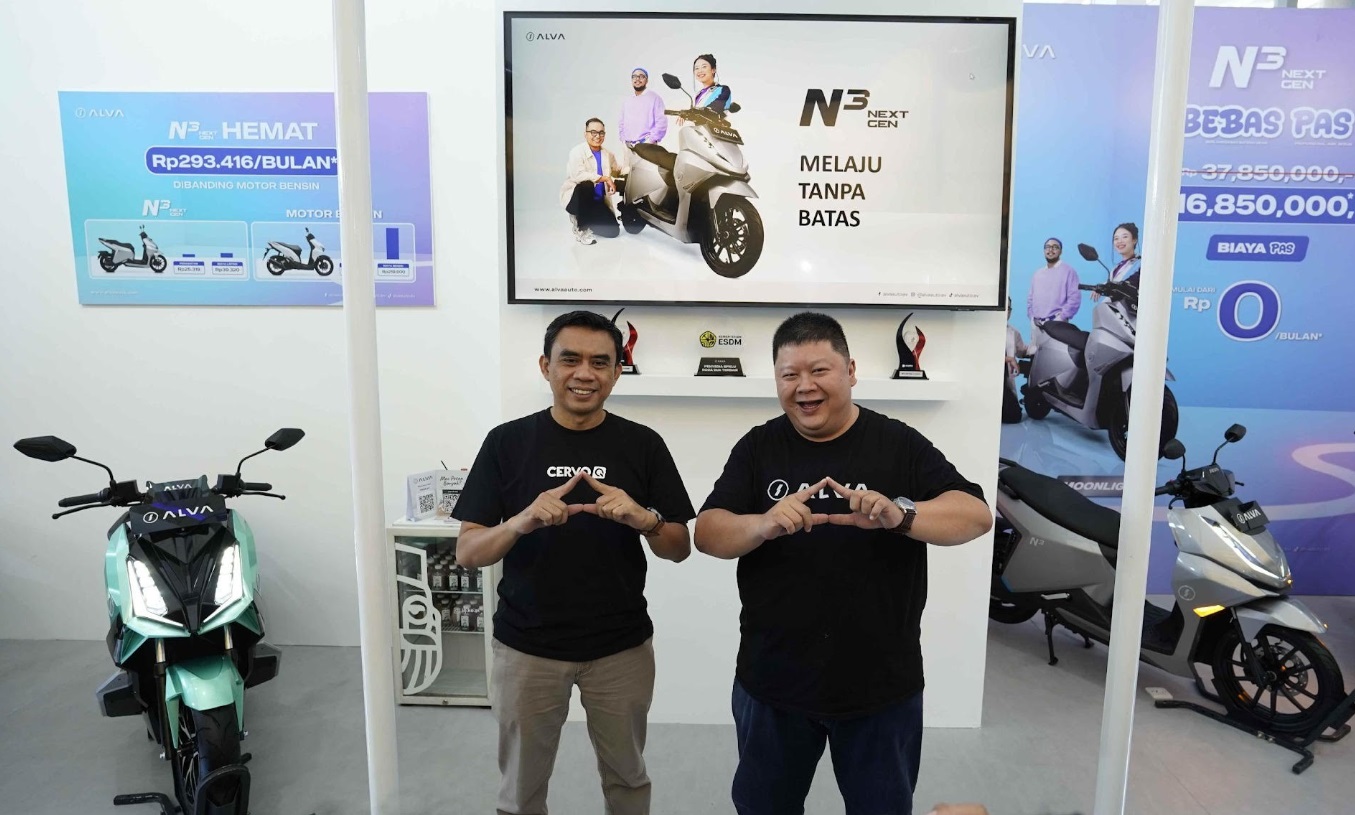 motor listrik, GIIAS Surabaya, alva, harga motor listrik, ALVA N3 Next Gen, ALVA N3 Next Gen Tebar Pesona di IIMS Surabaya 2026, Intip Spek dan Promonya