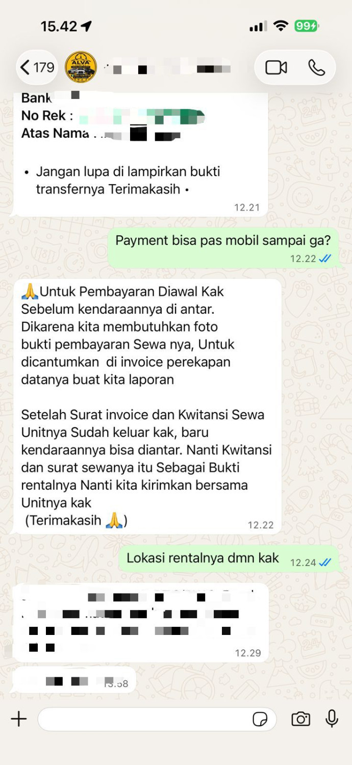 penipuan, rental mobil, Alva Rental, Rental mobil Alva, Modus Rental Mobil Online Kian Marak, Begini Cara Pelaku Menjebak Korban