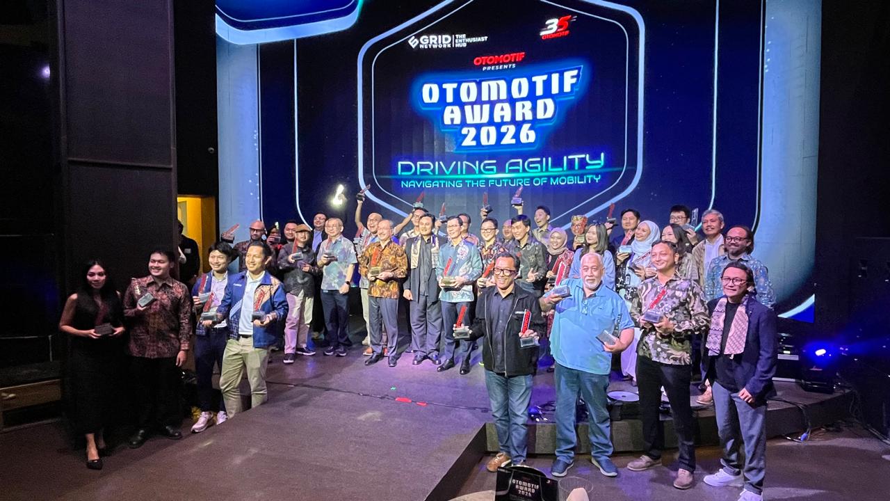 tabloid otomotif, otomotif award, bike of the year, car of the year, Otomotif Award 2026, Ini Dia Daftar Pemenang OTOMOTIF Award 2026, Mobil dan Motor Terbaik Tahun Ini