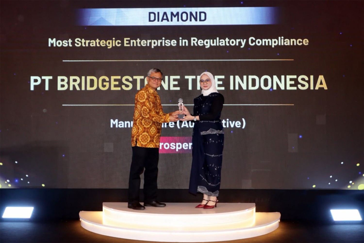 ban mobil, bridgestone, ban bridgestone, IRCA 2026, Bukti Kepatuhan Hukum Jadi Bagian Strategi Bisnis, Bridgestone Raih Penghargaan Ini