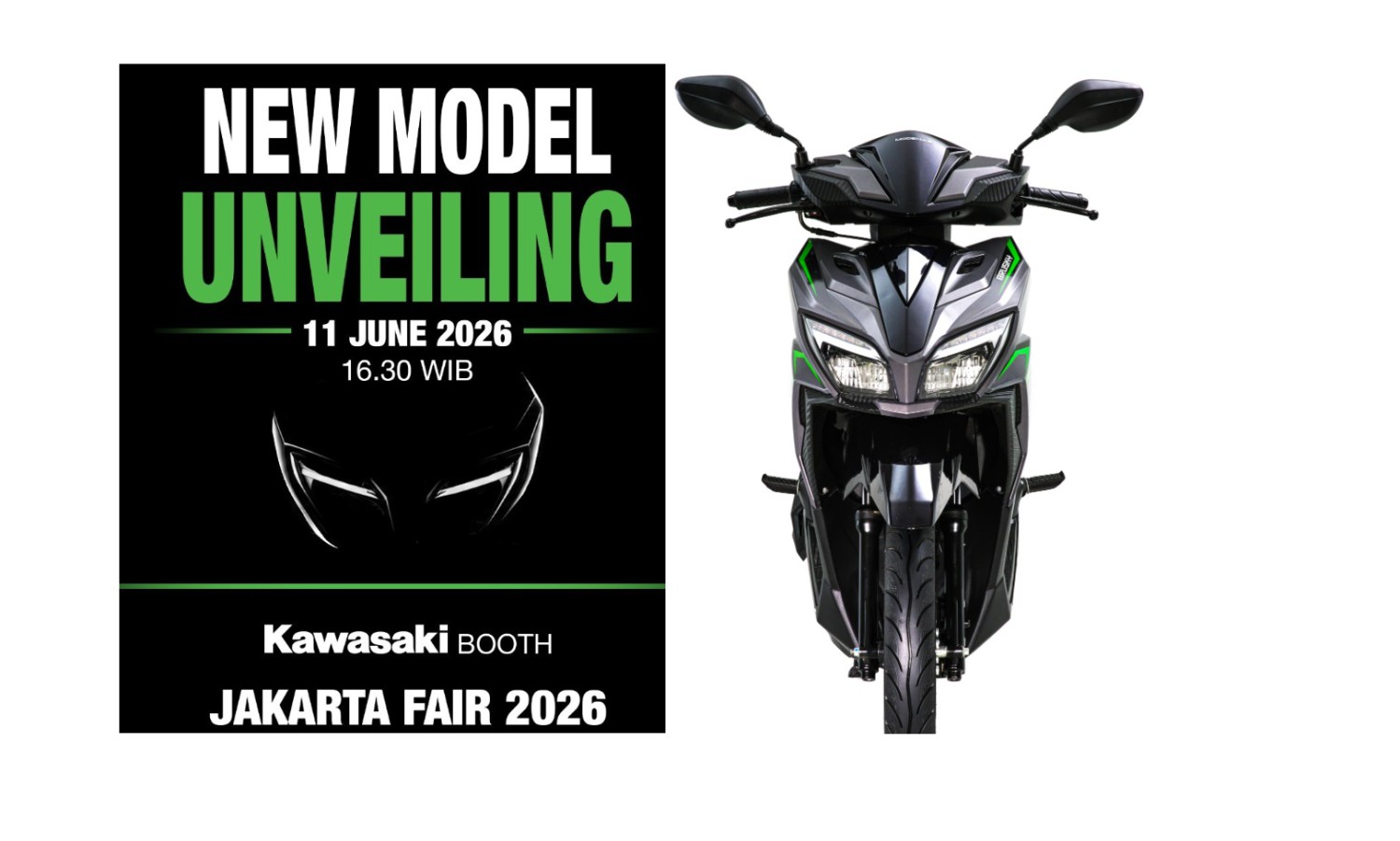 kawasaki, jakarta fair kemayoran, jakarta fair, motor baru, Dua Motor Baru Kawasaki Meluncur di Jakarta Fair Kemayoran 2026