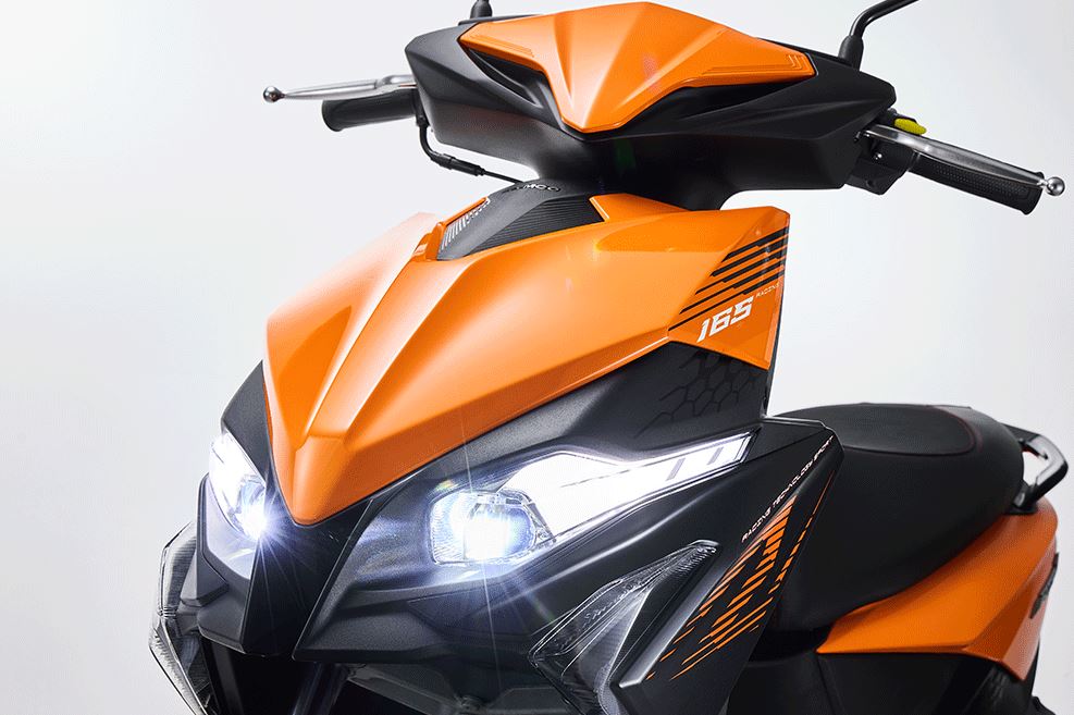 taiwan, skutik, kymco, motor baru, Kymco RTS R 165, Kymco Luncurkan Skutik Sporty Kelas 160 Cc, Iritnya Tembus 42 Km/Liter