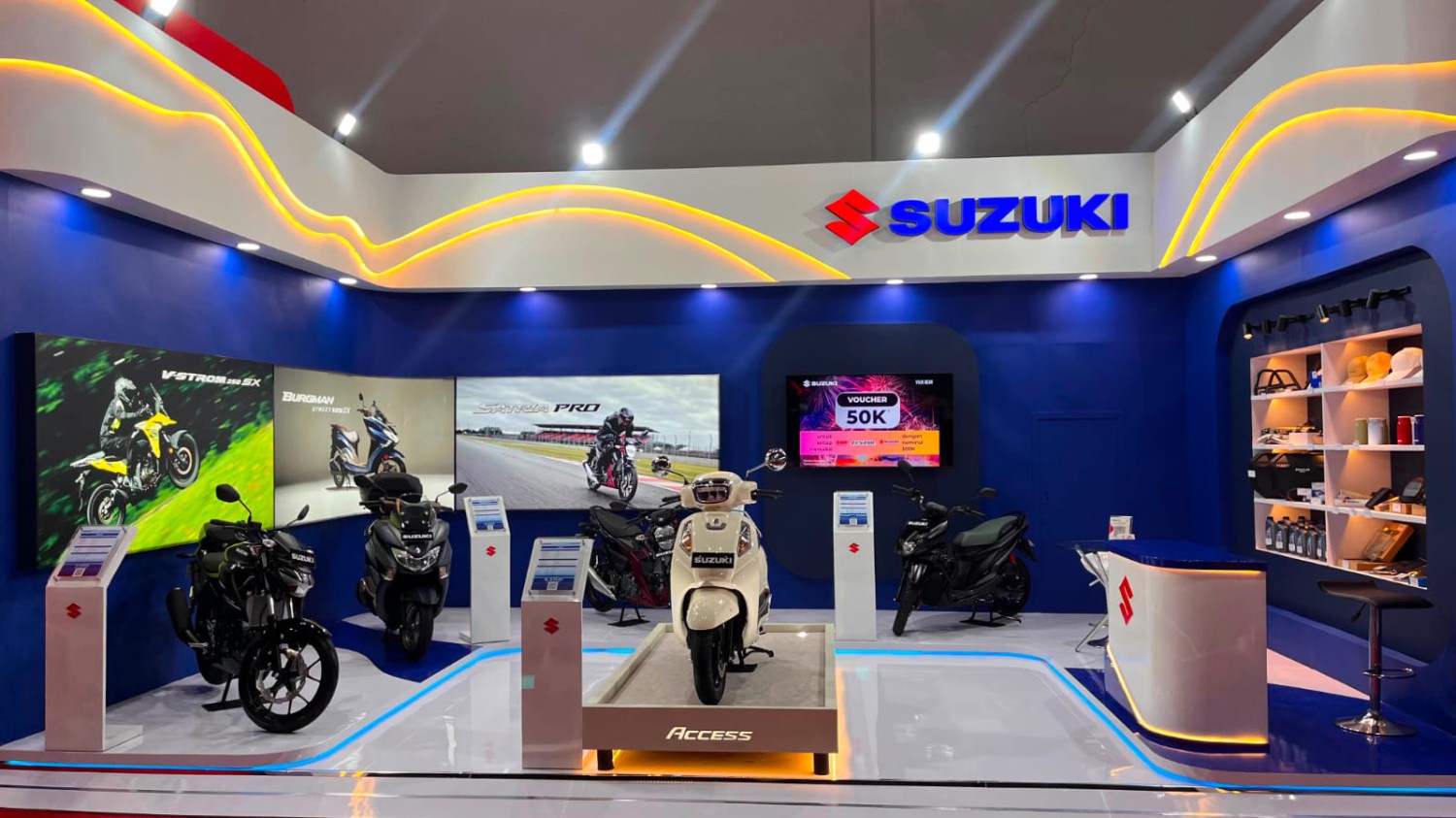 suzuki, diskon suzuki, suzuki v-storm, Naksir Suzuki V-Strom 250SX di Jakarta Fair 2026? DP Awalnya Cuma Segini
