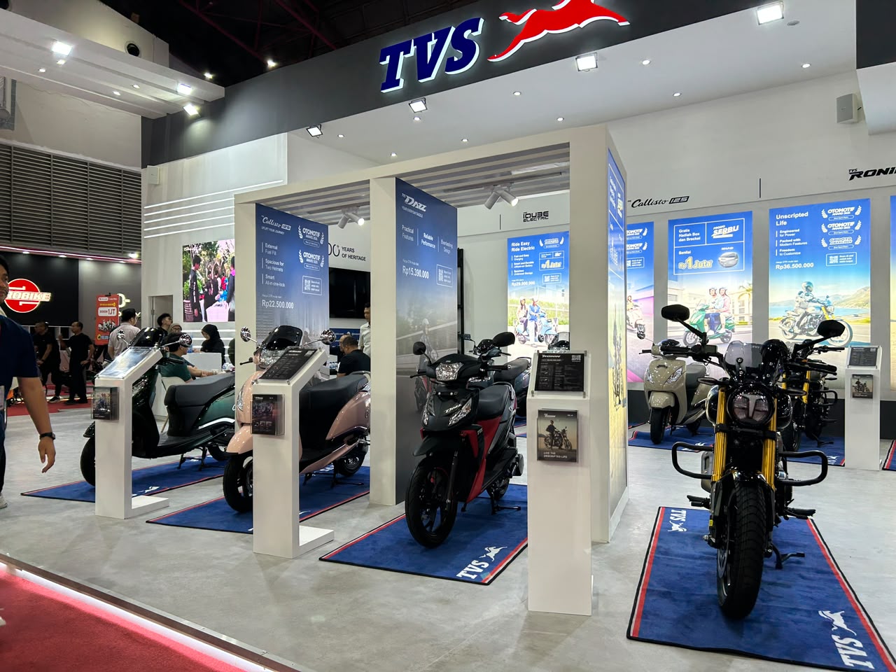 jakarta fair kemayoran, jakarta fair, TVS Motor Company, TVS Kasih Potongan Harga dan Hadiah Langsung di Jakarta Fair Kemayoran 2026