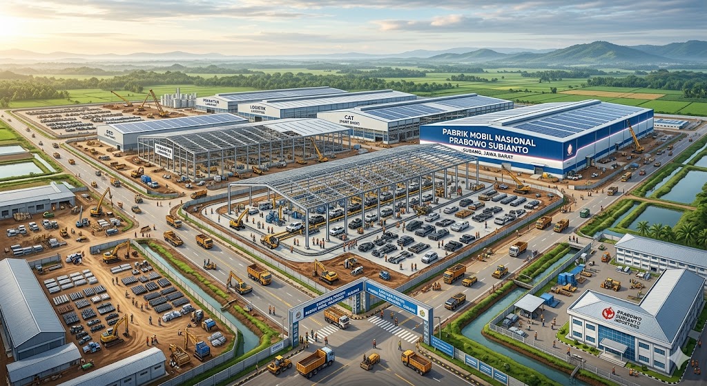 mobil buatan indonesia, Mobil Nasional Indonesia, Mobil Nasional Prabowo, Pabrik Mobil Nasional, Pabrik Mobnas Subang, Lahan 60 Hektar di Subang Jadi Pabrik Mobil Nasional Prabowo, Setahun Produksi 50.000 Unit