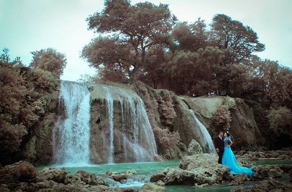 Pulau Garam, Hutan Kera Nepa, Rute Menuju Lokasi, Pesona Air Terjun , Asal Usul Lokasi