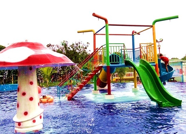 Keseruan di Lokasi , Harga Tiket Masuk, Waterpark Indramayu, Wahana Agung Fantasi Waterpark, HTM Agung Fantasi Waterpark, Kolam Renang Tiga Bintang Firdaus