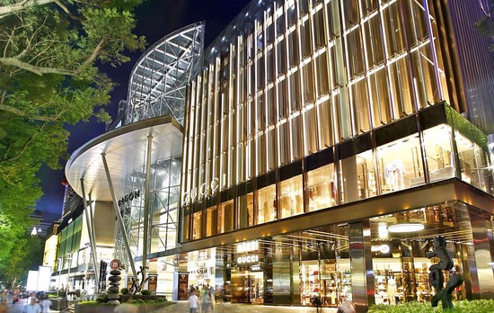 1. Ion Orchard, 2. Vivo City, 3. Paragon Shopping Centre, 4. Mustafa Center, 5. Bugis Junction, 6. Chinatown Point, 7. The Shoppes At Marine Bay Sands, 8. Ngee Ann City, 9. IMM Shopping Mall, 10. Liang Court