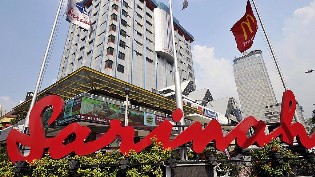1. Malang Town Square, 2. Mall Olimpyc Garden, 3. Cyber Mall, 4. Plaza Araya, 5. Mall Dinoyo City, 6. Sarinah Mall, 7. Mall Alun-Alun, 8. Lippo Plaza Batu, 9. Malang City Point, 10. Gajah Mada Plaza