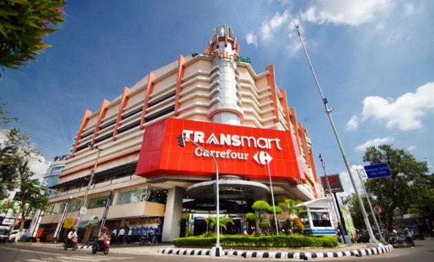 1. Kediri Town Square, 2. Mall Kediri, 3. Ramayana Department Store, 4. Dhoho Plaza, 5. Sri Ratu Mall, 6. Golden Swalayan, 7. Hayam Wuruk Trade Center, 8. Pasar HP second, 9. Transmart Mall, 10. Batik Suminar
