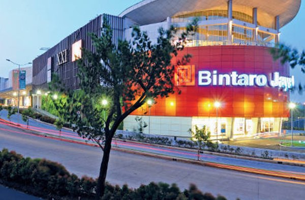 1. Aeon Mall BSD City, 2. International Trade Center (ITC) BSD, 3. IKEA Mall Alam Sutera, 4. Bintaro Jaya Xchange Mall, 5. Tangcity Superblock Mall, 6. Supermall Karawaci, 7. Bandara City Mall, 8. Living World Alam Sutera, 9. WTC Mall, 10. Summarecon Mall Serpong