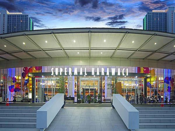1. Aeon Mall BSD City, 2. International Trade Center (ITC) BSD, 3. IKEA Mall Alam Sutera, 4. Bintaro Jaya Xchange Mall, 5. Tangcity Superblock Mall, 6. Supermall Karawaci, 7. Bandara City Mall, 8. Living World Alam Sutera, 9. WTC Mall, 10. Summarecon Mall Serpong