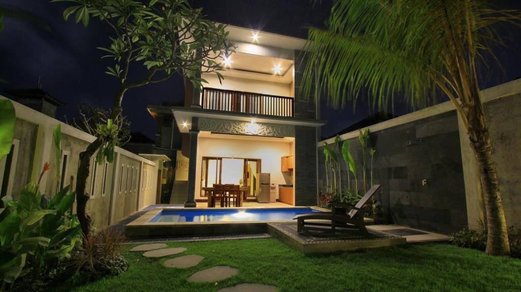 1. Karlamanda Villa, 2. De Cinta Villa, 3. Villa Saraswati, 4. Kuta Holiday, 5. Villa Rio, 6. The Surya, 7. The Bene, 8. Zen-Tao Villa