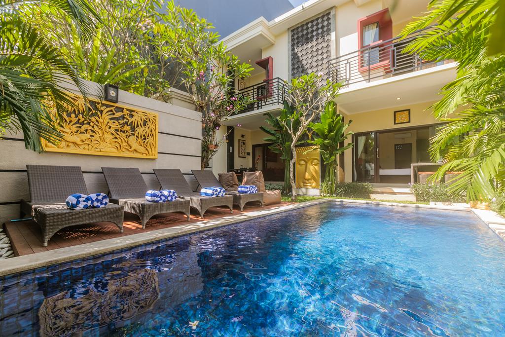 1. Karlamanda Villa, 2. De Cinta Villa, 3. Villa Saraswati, 4. Kuta Holiday, 5. Villa Rio, 6. The Surya, 7. The Bene, 8. Zen-Tao Villa