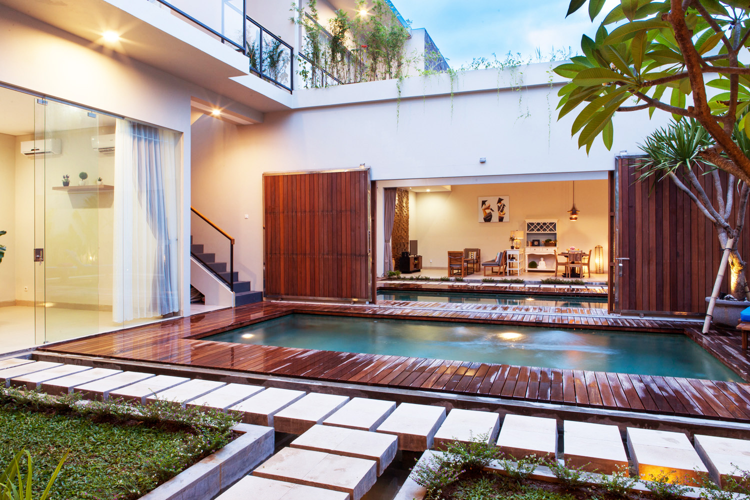 1. Karlamanda Villa, 2. De Cinta Villa, 3. Villa Saraswati, 4. Kuta Holiday, 5. Villa Rio, 6. The Surya, 7. The Bene, 8. Zen-Tao Villa